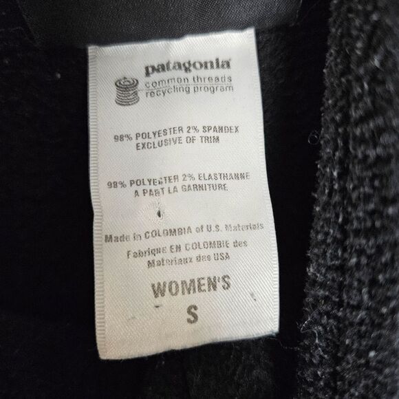Patagonia Full Zip Classic Vintage Better Sweater Fleece Vest Women's Black Size - Picture 2 of 4